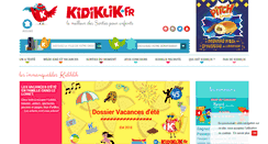 Desktop Screenshot of kidiklik.fr